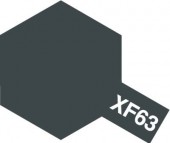 81763 - краска акриловая, матовая, цвет: германский серый (XF-63 German Grey), флакон: 10 мл.