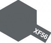 80356 - краска эмалевая, матовая, цвет: серый металлик (XF-56 Metallic Grey), флакон: 10 мл.